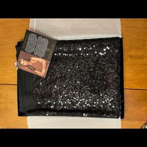 IMAN Global Chic Knit Sequined Shawl